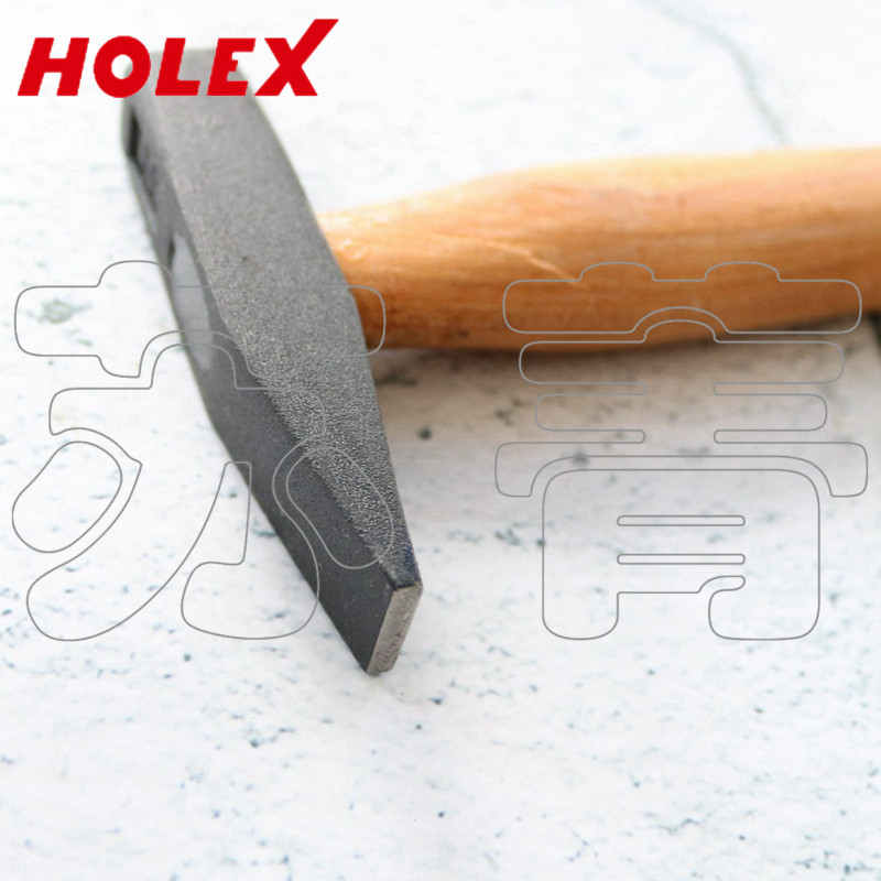 เยอรมนี HOLEX HOLEX ค้อนช่างฟิตหัวค้อนสีค้อนพื้นผิวและจับไม่เคลือบ 100g-2,000g