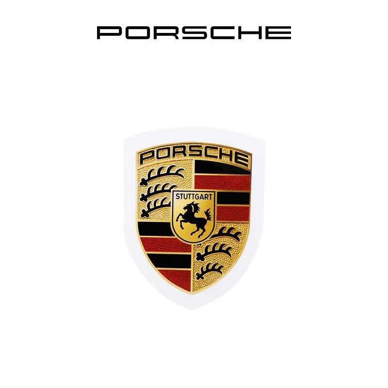 Porsche 911 1992 GT3RS GT2RS 718 Cayman PORSCHE Emblem Shield Badge Cayenne สติ๊กเกอร์รูปลอก