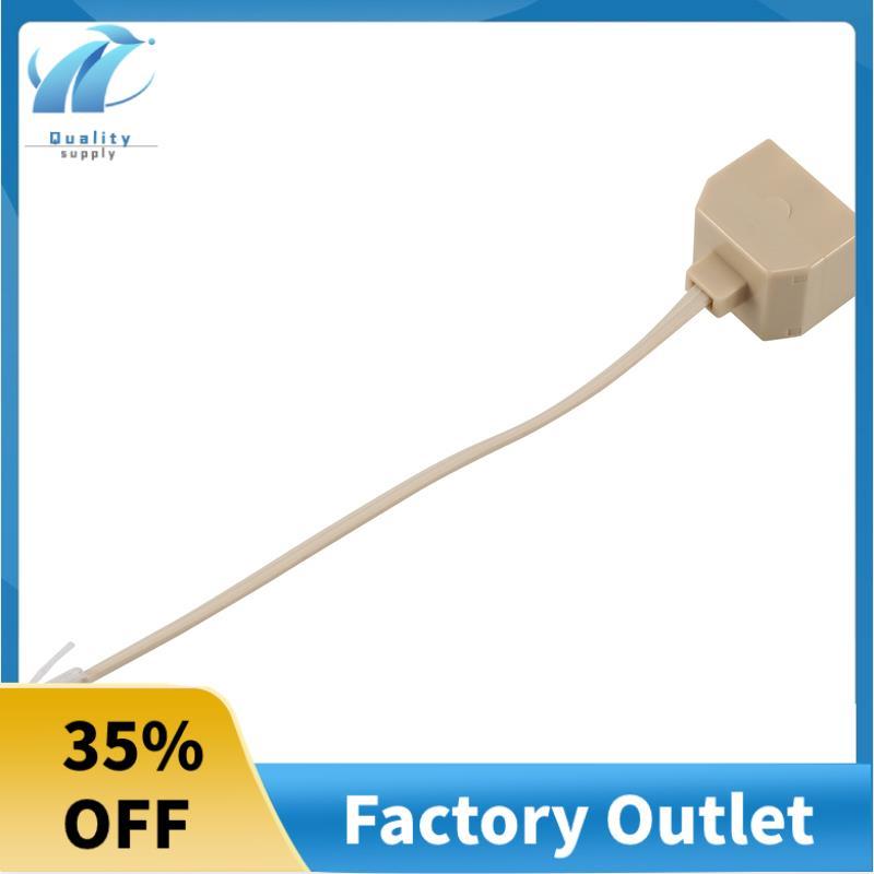 โทรศัพท์ RJ11 Male Line to Double RJ11 Female Jack Filter Splitter Adapter