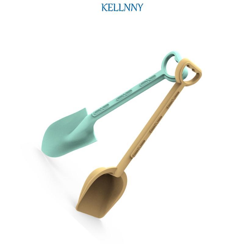 Kellnny 2PCS พลั่วทรายของเล่นเด็กกลางแจ้ง Sandpit Play และ Creative Beach Fun