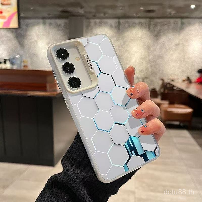 เทคโนโลยีความรู้สึกรังผึ้งแนวโน้มแฟชั่น High-End ขายร้อนเคสโทรศัพท์เหมาะสําหรับSamsung S25 ULTRA/A15