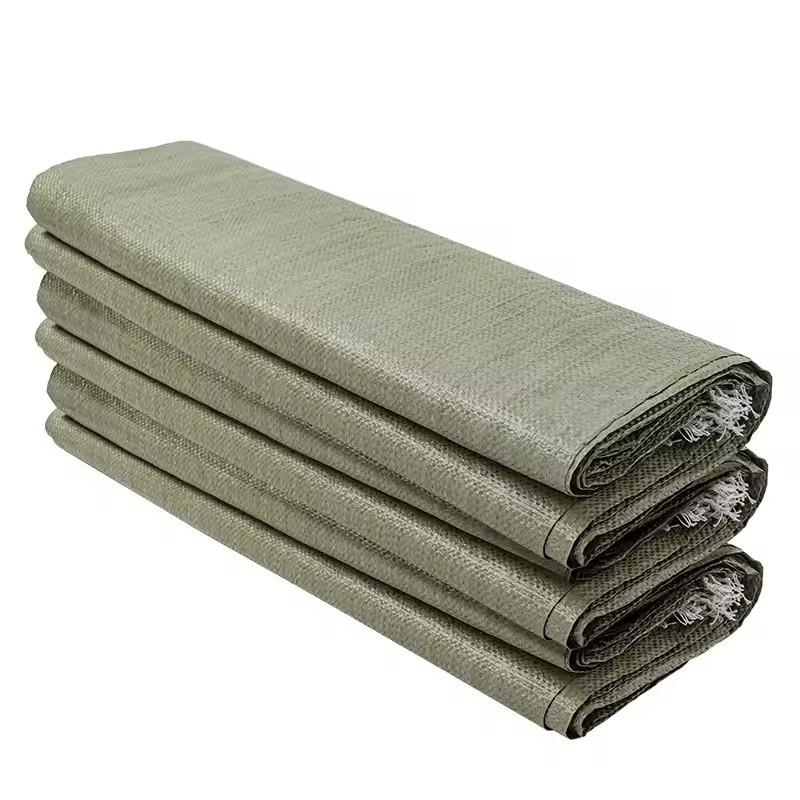 5/10ชิ้น กระสอบทรายเปล่าสําหรับงานหนักสําหรับน้ําท่วม/ถุงพลาสติกย้ายถุงบรรจุ/ถุงหนังงู - รูปที่ 7