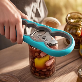 4 in 1 ที่เปิดขวดมัลติฟังก์ชั่นและที่เปิดกระป๋อง-แบบพกพา, ด้…