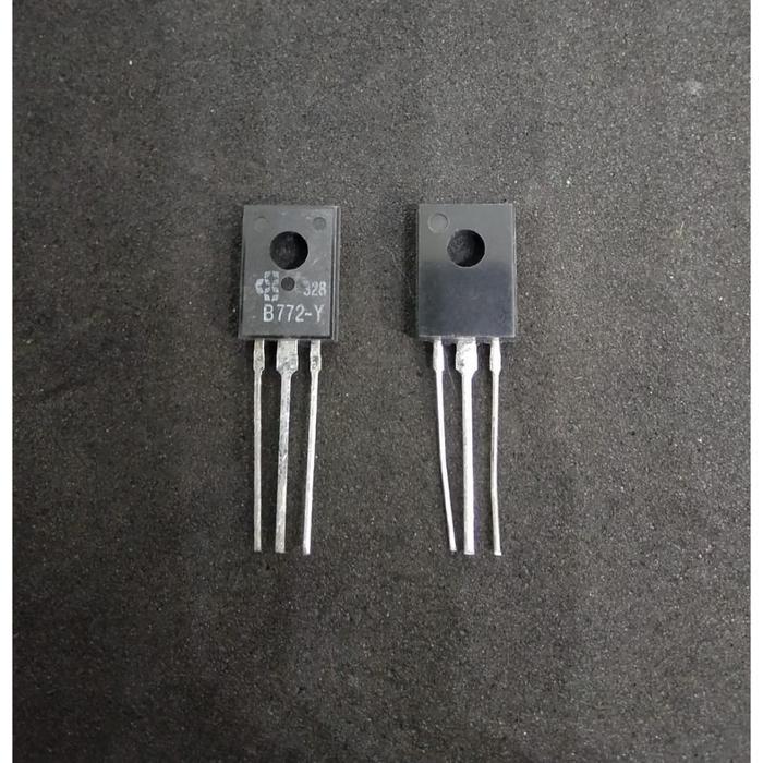 ทรานซิสเตอร์ B772-Y Silicon PNP 30V 3A 1.25W ทรานซิสเตอร์พลังงาน ...ELECTRON ELECTRON