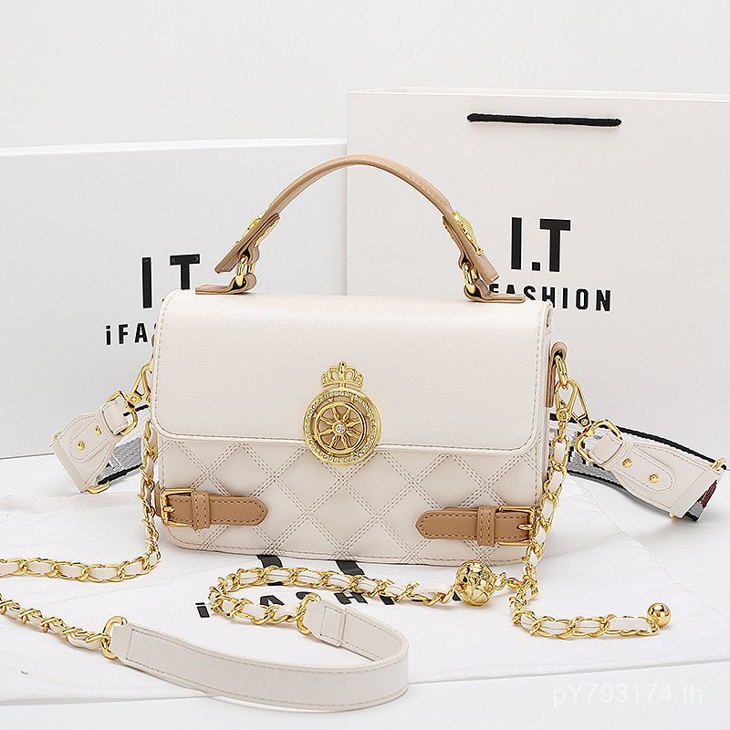 คุณภาพสูงAll-Matchกระเป๋าถือ 2024 เวลาวิ่งกระเป๋าMessengerกระเป๋าขายร้อนRhombusหญิงUV4O