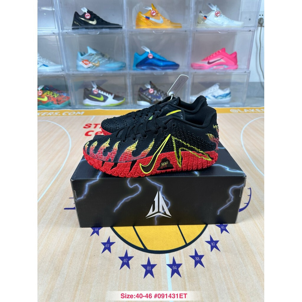 Hot 2025 JA 3 EP รองเท้าผ้าใบลําลองรองเท้าบาสเก็ตบอล morant3 รองเท้ากีฬา HF2793-017