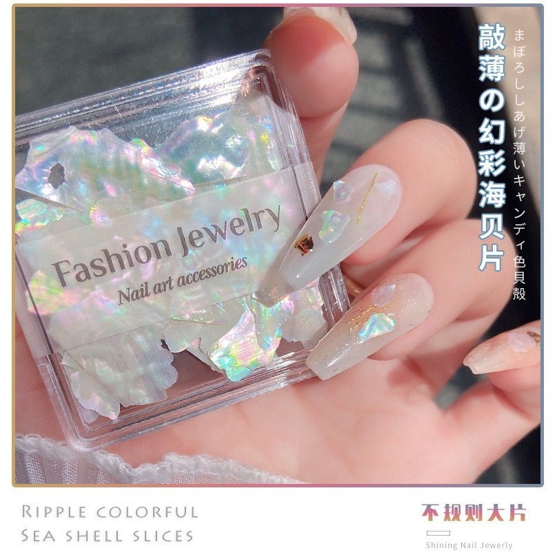 เปลือกหอยแบบบาง เปลือกหอยแนวเกาหลี มีให้เลือก5 สี - รูปที่ 5