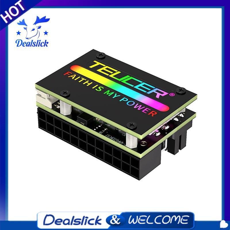 ATX 24Pin 90° อะแดปเตอร์ RGB 24PlN อะแดปเตอร์แปลงไฟเมนบอร์ดสําหรับแหล่งจ่ายไฟเมนบอร์ด 24PlN