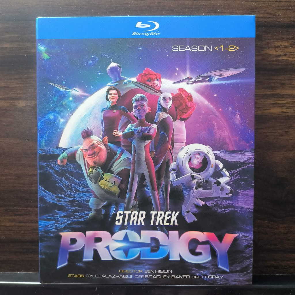 Blu-ray Disc American Animation Star Trek: Prodigy ซีซั่น 1 2 2025 EN ZH ยี่ห้อใหม่กล่อง 25GB BD A23