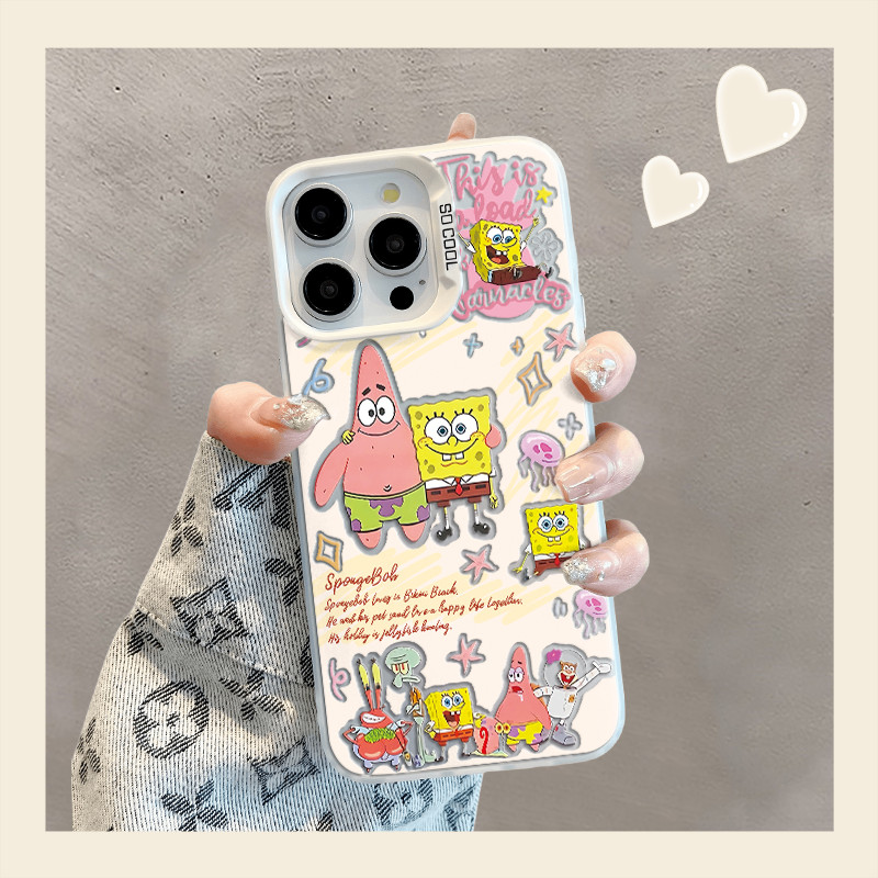 SpongeBob SquarePants สําหรับ Honor X9a X9b X9c X9D 400 200 100 90 80 70 60 50 Pro SE Magic 7 6 5 Pro Mate 60 50 40 30 Plus P70 60 50 40 30 Nova 10 11 12 กันกระแทก ซี