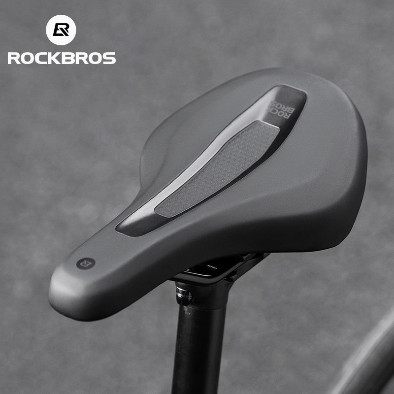 ROCKBROS เบาะนั่งจักรยาน Breathable ซึมง่าย วัสดุPU สำหรับจักรยานเสือภูเขา