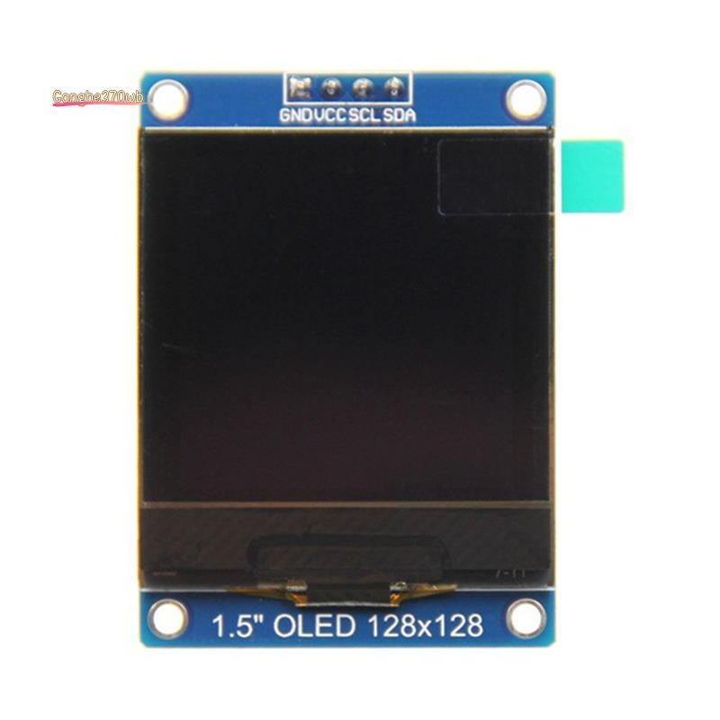 1.5 "โมดูลหน้าจอแสดงผล OLED SH1107 128x128 พิกเซล, อินเทอร์เฟซสําหรับ 51 STM32 P22101