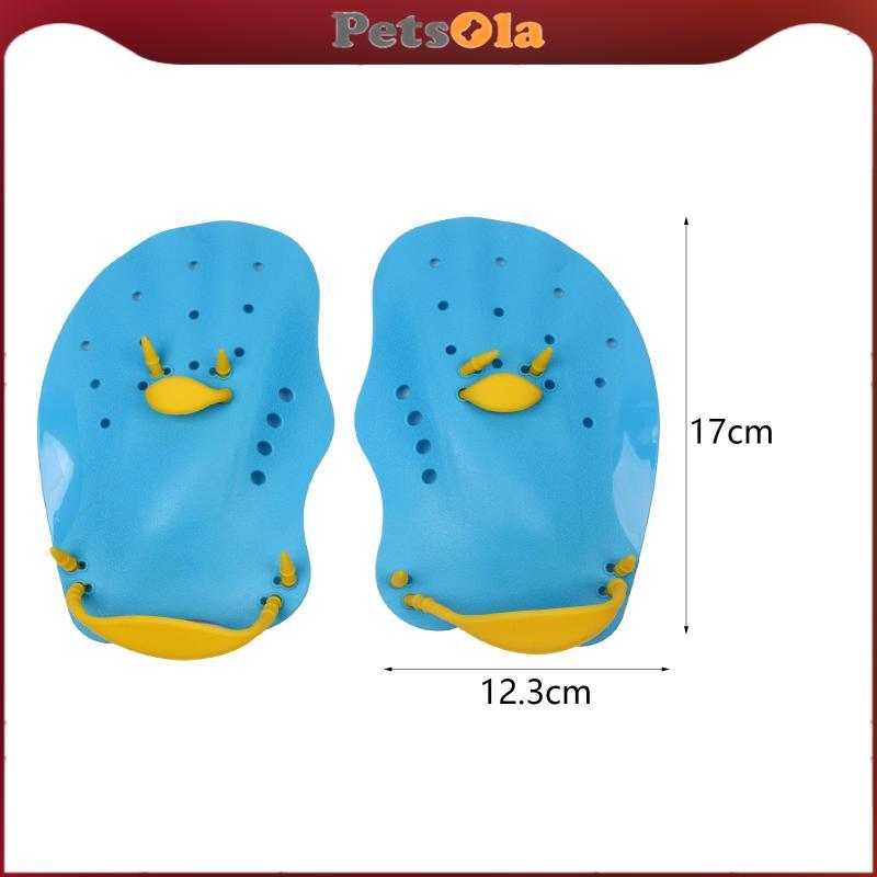 [เพตโซลา] พายฝึกว่ายน้ํา พายมือว่ายน้ํา 1 คู่ สายซิลิโคน ว่ายน้ํา - รูปที่ 3