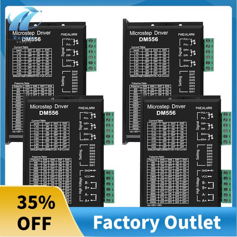 Superb DM556 CNC Digital Stepper Driver DM556 Stepper Motor Controller 2-Phase Stepper Motor Driver 