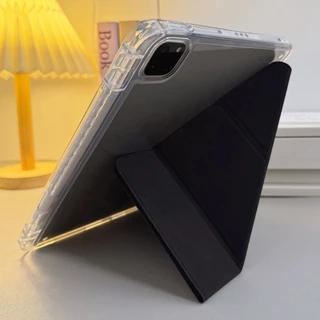 เคส แกนY อะคริลิค Samsung Galaxy Tab S10lite/A11+/S9/S9+/S10+/S8+/S7+/A9 case for Tabletพร้อมช่องใส่ปากกา