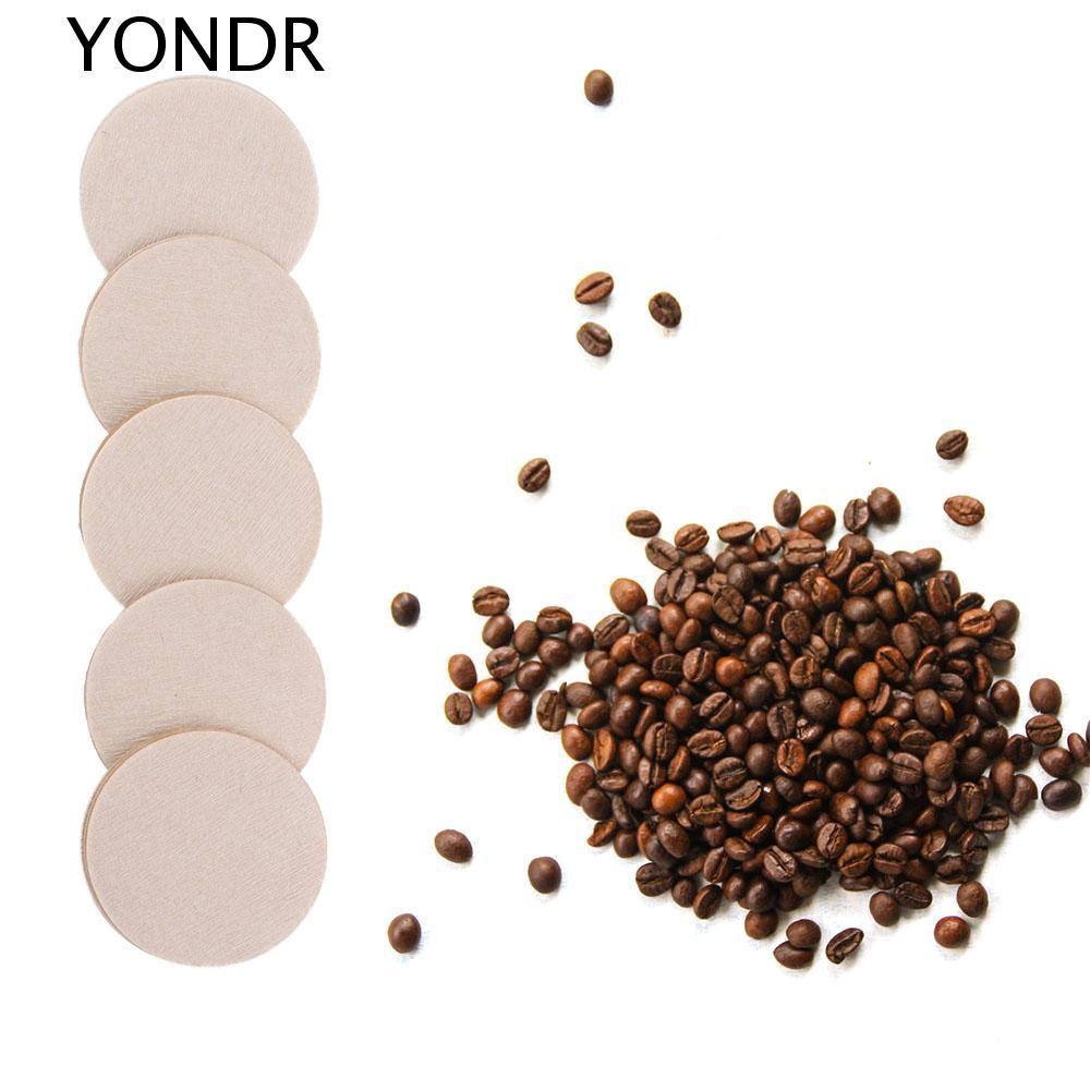 YONDR Cafe กระดาษกรองรอบ Espresso Moka Pot เครื่องมือห้องครัว 56 มม./60 มม./68 มม.เครื่องมือกรอง