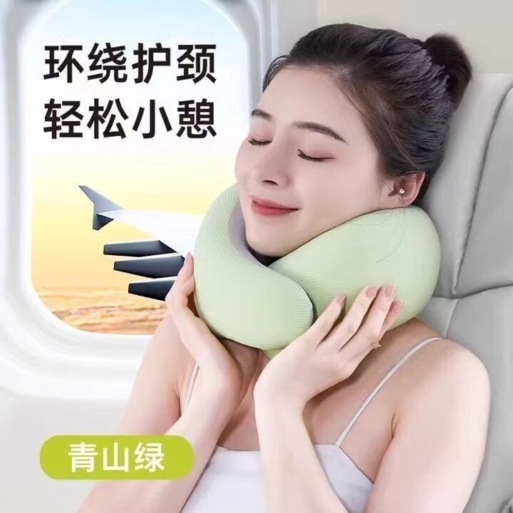 Ostrich Pillow Travel 360 Degree Surround Support Cervical Spine Airplane NonCrooked Neck Nap Car De