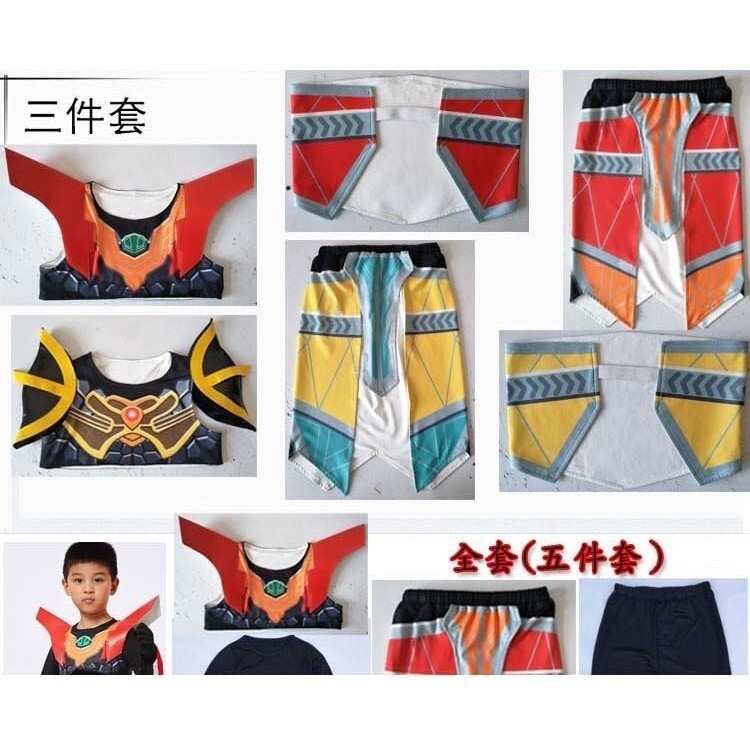 Hotsale productsArmor Warrior Suit Batman Clothes Halloween Children's Costume cos Anime Fleet Kamen