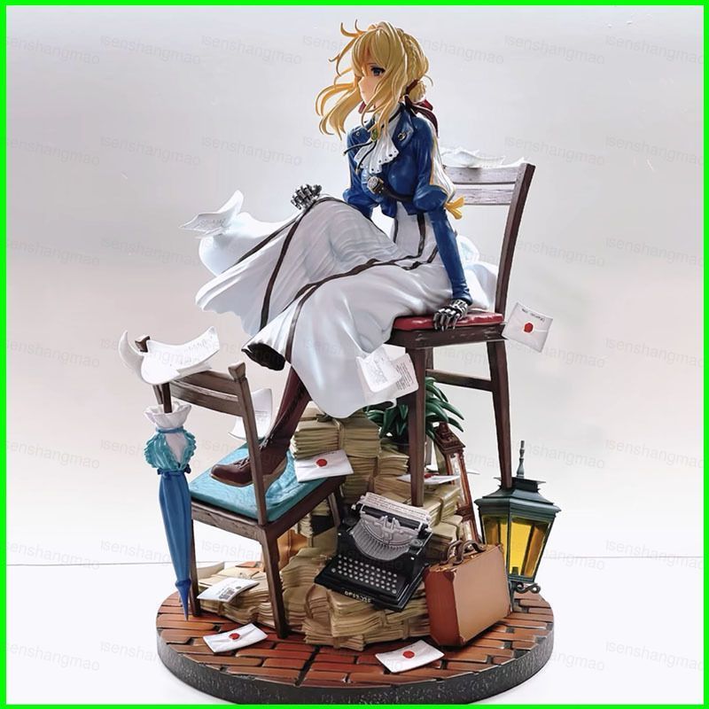 PS1 Violet Evergarden Action Figure Violet Auto Memories ตุ๊กตาตุ๊กตาของเล่นสําหรับของขวัญเด็กคอลเลก