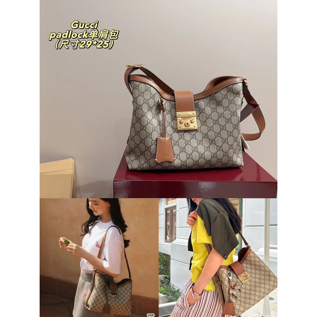 กระเป๋า Tote GUCCI GG COOL QI KEY สำหรับช้อปปิ้ง ออกแบบเรโทร สะพายได้หลายสไตล์