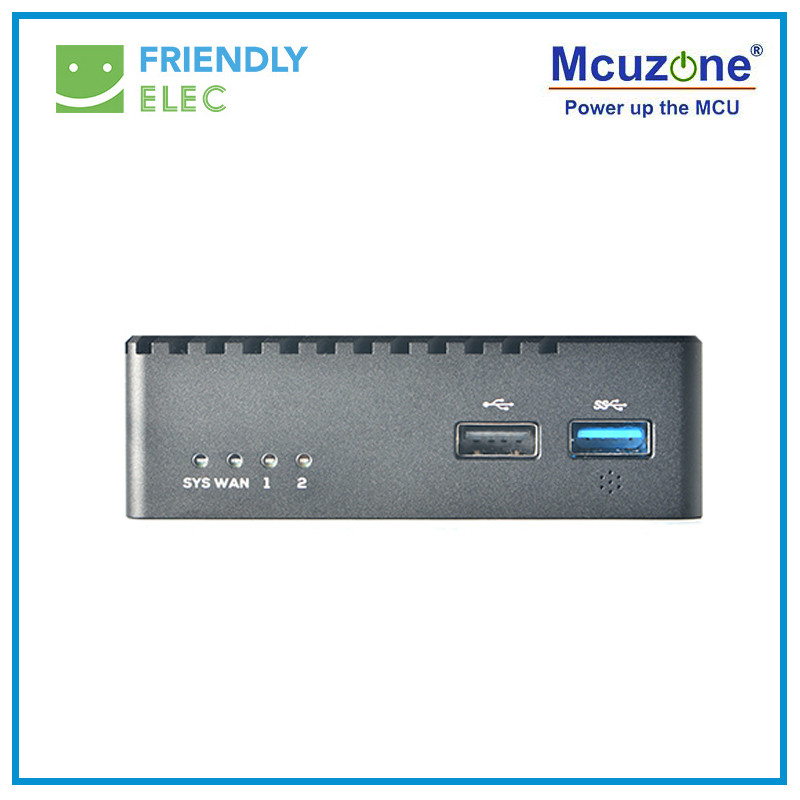 Friendly Nanopi R6S บอร์ดพัฒนา RK3588S Dual 2.5G พอร์ตเครือข่าย Gigabit 8G32GB การคํานวณขอบ 8K60P