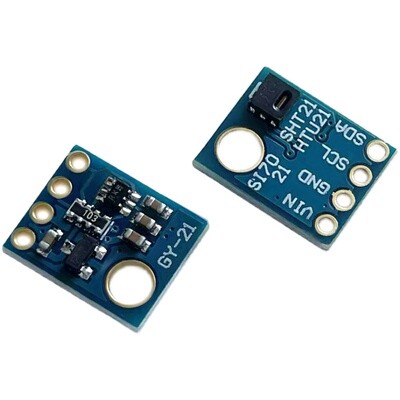 GY21 SHT21 HTU21D เปลี่ยนโมดูลเซ็นเซอร์อุณหภูมิความชื้น SI7021 อินเทอร์เฟซ I2C