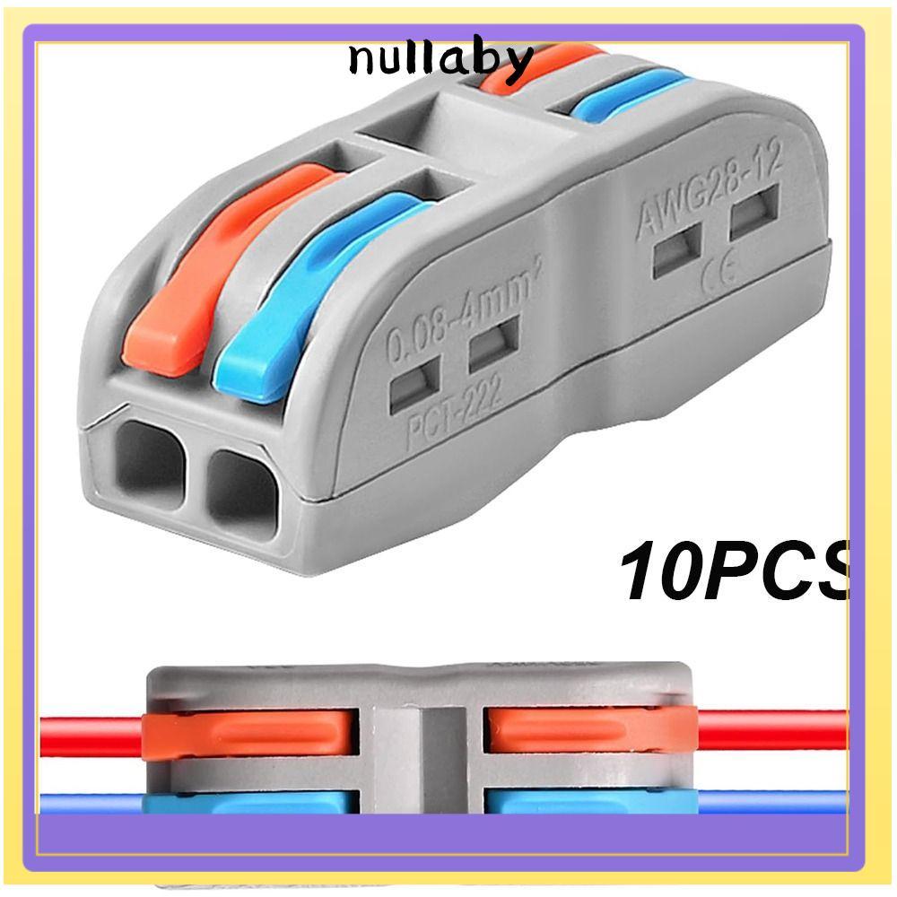 NULLABY บล็อกเทอร์มินัลด่วน, ขั้วต่อสายอินไลน์แบบประกบ 2 วงจร, ขั้วต่อที่รวดเร็วขนาดเล็ก