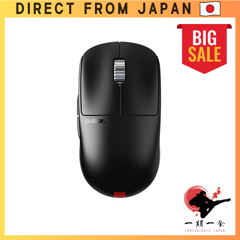 Pulsar Gaming Gears X2 v3 eS Mini Wireless Gaming Mouse Ultra Lightweight 59g Ambidextrous 1ms 32000