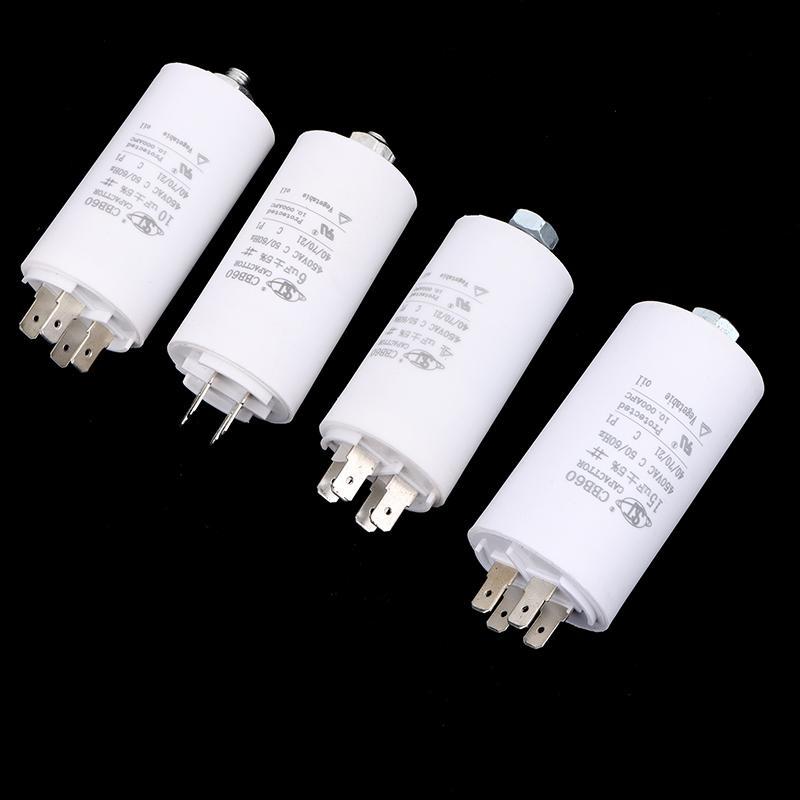 [OU] 4-18uf CBB60 มอเตอร์ Run Capacitors 450V AC มอเตอร์สําหรับปั๊มน้ําเครื่องซักผ้า TH