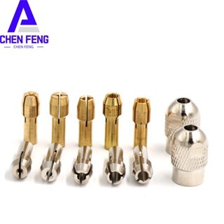 Collet Chuck & Collet Chuck Cap สําหรับ Flex Flex Flex Flex Shaft สว่านไฟฟ้าเครื่องบด Die