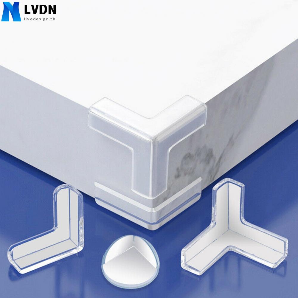 Protect Your Baby from Table Corners with Clear Edge Covers Pack of 4