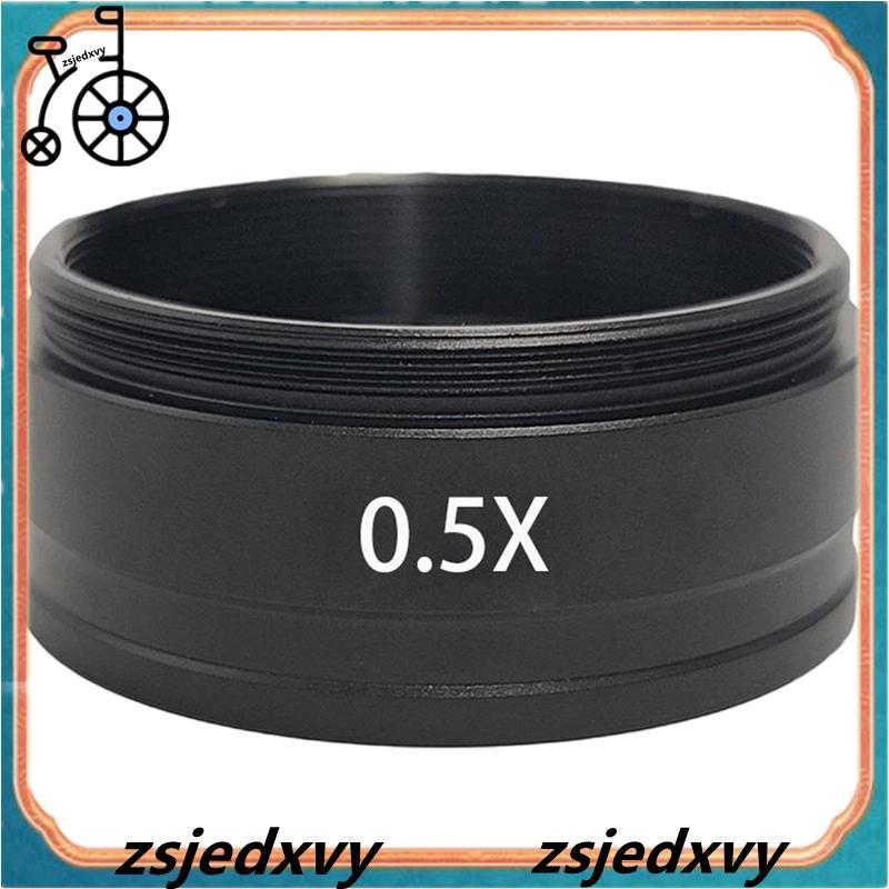 M42mm ด้ายเสริม Barlow วัตถุเลนส์ 0.3X 0.5X 0.7X 2.0X สําหรับ C-Mount Optical System สําหรับ 120X 18