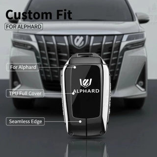 FOREST | 【เคสกุญแจโลหะผสมสังกะสีระดับไฮเอนด์】 สำหรับ Toyota Alphard Sienna 5-Button 6-Button - ป้องกันเต็มที่ กันรอยขีดข่วน ทนแรงกระแทก ไม่มีสัญญาณรบกวน หรูหราระดับพรีเมียม