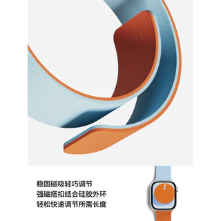 สายแม่เหล็กไม้เมฆทูโทนเหมาะสําหรับ แอปเปิล ดู for Iwatch Apple Watch Series 11/10/9/8/7/6/5/4/3/SE 42 46 41 45 44 40 49 for Smartwatch strap