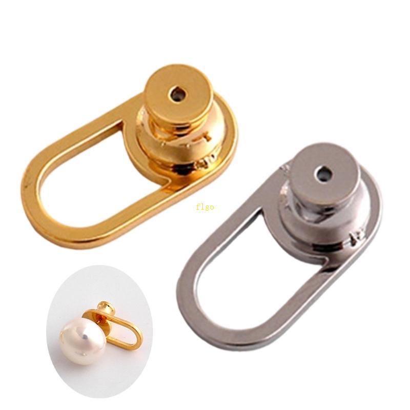 Flgo 4 ชิ้น U รูปร่างต่างหู Lifters อุปกรณ์เสริม Heavy Stud Support สําหรับ Droopy Earlobes