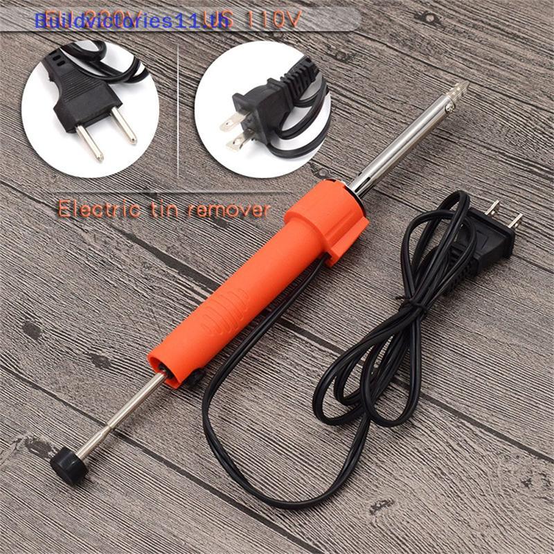 Buildvictories11 Electrotherrmal สูญญากาศ Solder Suer 110-220V EU US ทนทาน Desoldering ปั๊มบัดกรีปากกาเหล็กสองวัตถุประสงค์ซ่อมเครื่องมือ TH