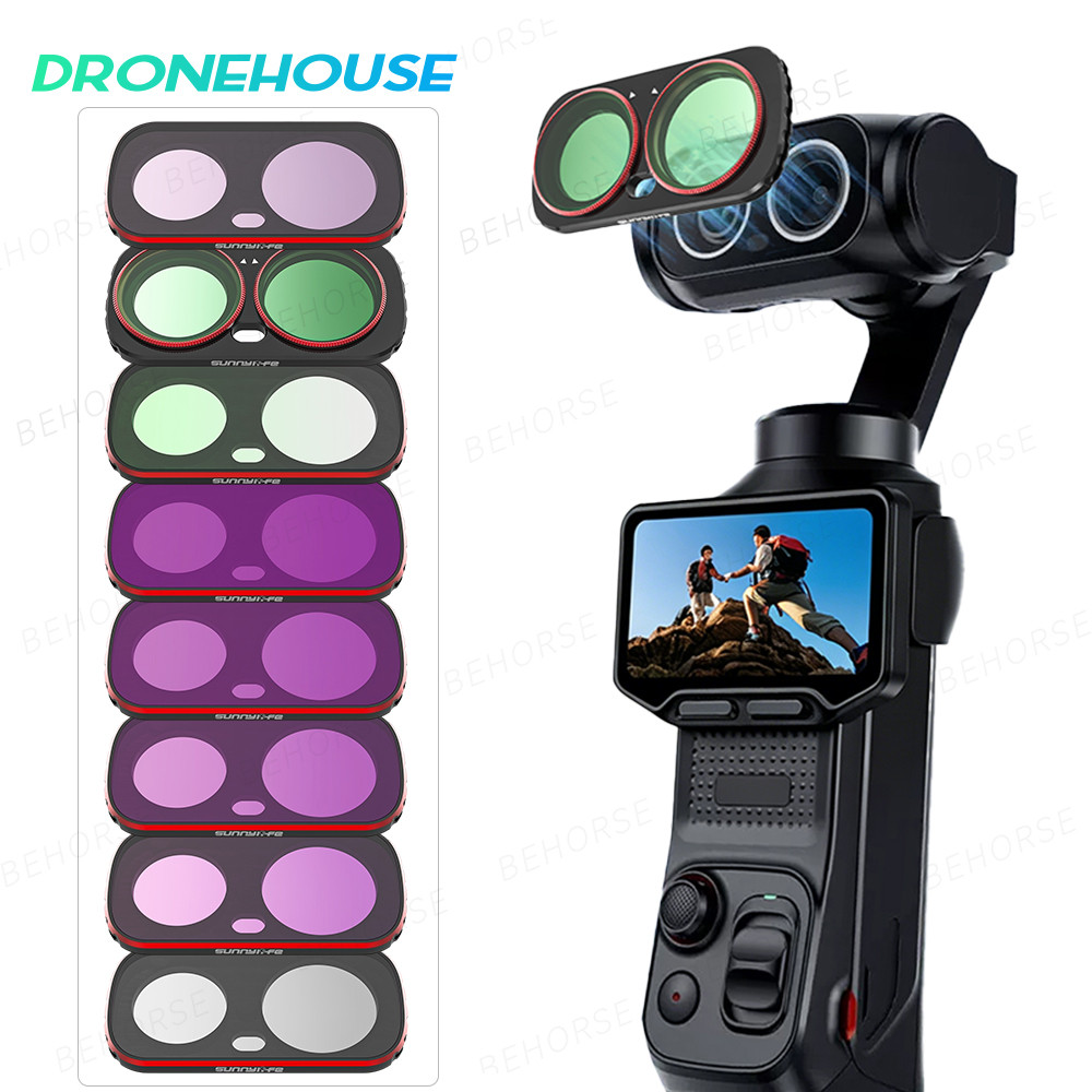 ตัวกรองเลนส์แม่เหล็กสําหรับ Insta360 Luna Ultra MCUV CPL ND8/16/32/64 ตัวกรองเลนส์แก้วชุดสําหรับ Insta360 Luna Ultra อุปกรณ์เสริม