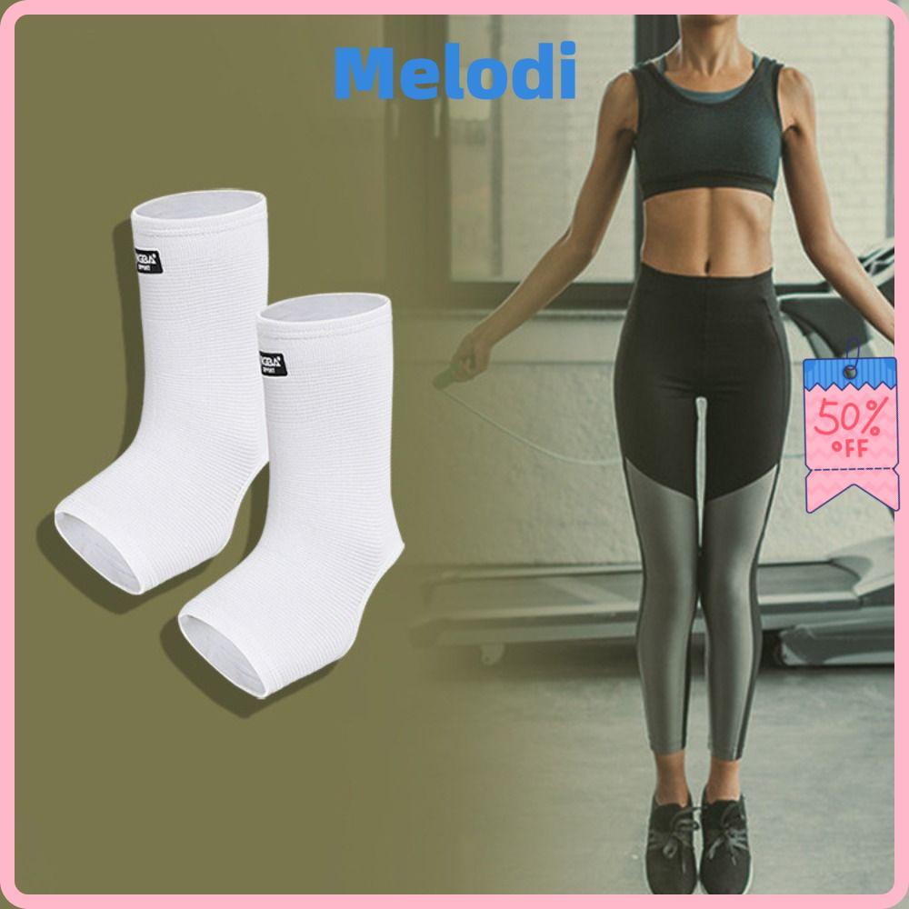 MELODI Ankle Support, Nylon M/ L/ XL Ankle Brace, Elastic Achilles Tendon Brace Pain Relief