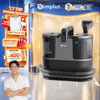 Simplus Wet&Dry Vacuum Cleaner Upgrade 40&60℃ Hot Water Spot Cleaner 20kPA Sunction For Home and Car