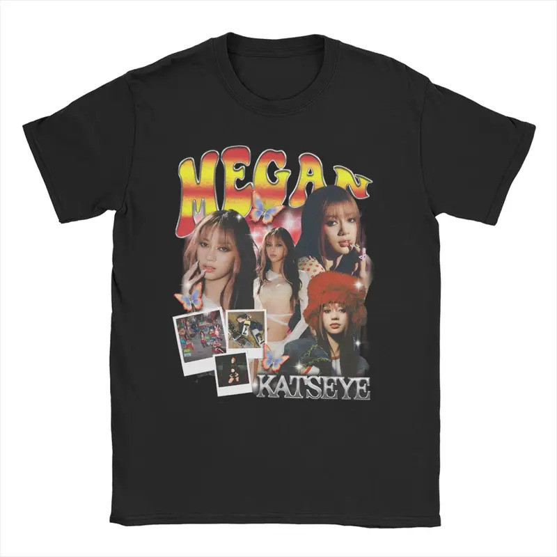 [มีสินค้า] เสื้อยืดผู้หญิงลาย Mean Katseye Gnarly เนื้อผ้านุ่ม