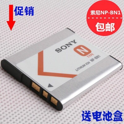เหมาะสําหรับ Sony NP-BN1 แบตเตอรี่กล้อง W570 TX10 TX9 WX30 W350 W530 W630 W320