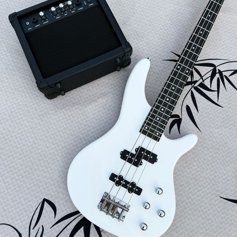 เบสไฟฟ้าประเภท PJ สี่-String Bass ชุดลําโพงเสริม Rock Beginner Bass Introductory Professional Perfor