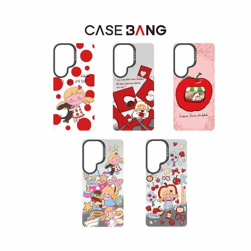 【แผ่นหลังแม่เหล็ก】For Samsung S24-S26,CASEBANG Adou-Empty Mind Series ImagiSnap เคสแม่เหล็ก, เปลี่ยนกลับ, ป้องกันการตกกระแทกทหาร