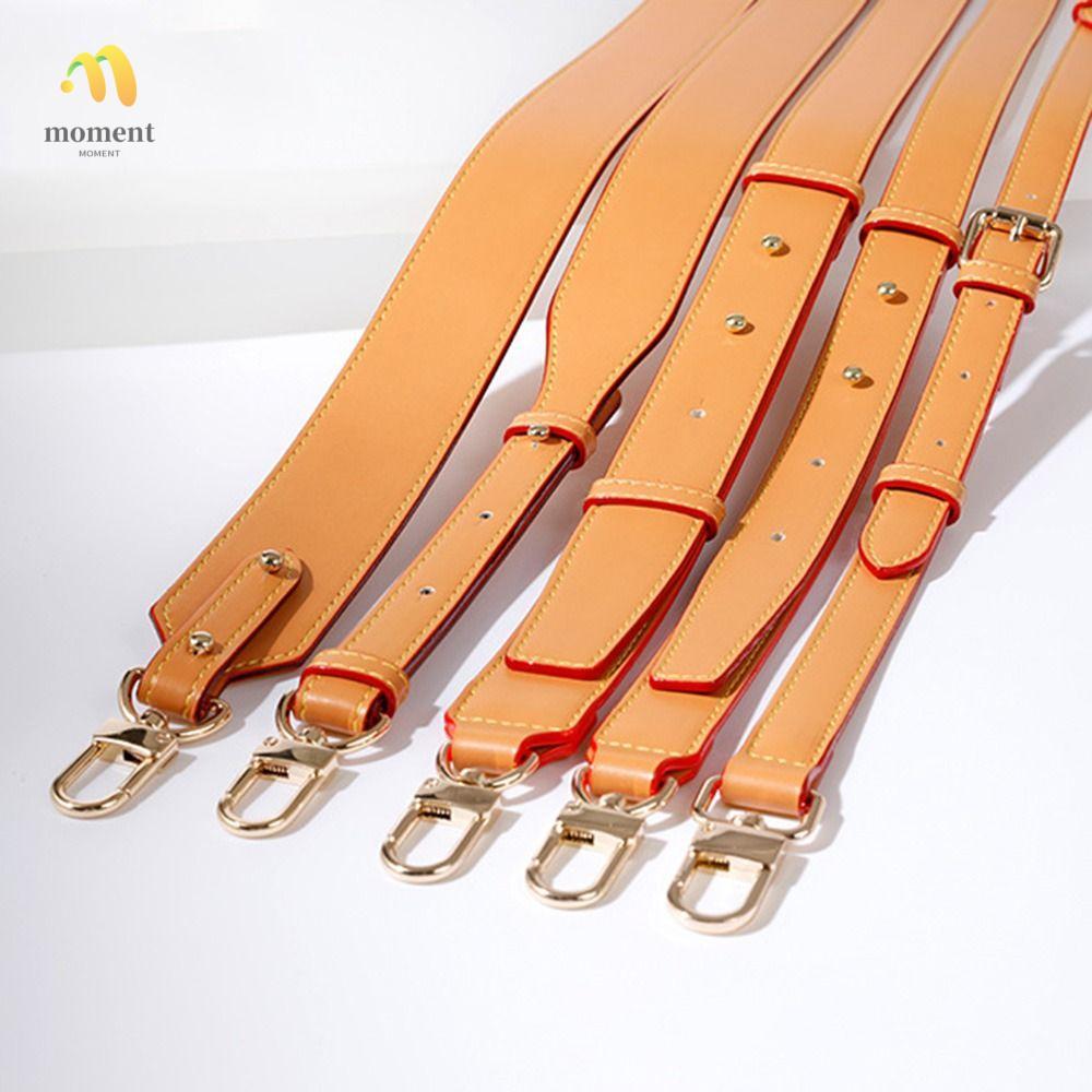 MOMENT Leather Handbag Strap, Wide Durable Shoulder Crossbody Bag Strap, Fashion PU Leather Replacem