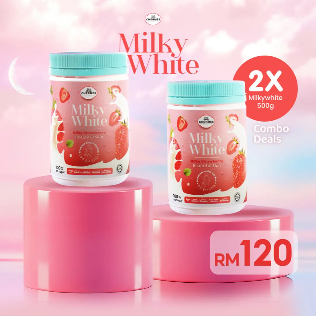 [K-COLLY] DOUBLE - 2 ขวด milkywhite 500g (คอลลาเจน) v