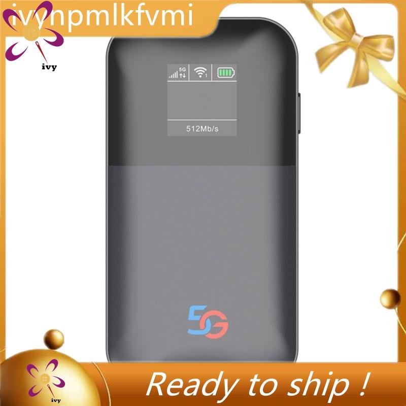 [Ivym] 5G Pocket WiFI 5G SA NSA MiFi WIFI Modem Pocket Mobile Hotspot WiFi Outdoor WiFi6 Router สูงส