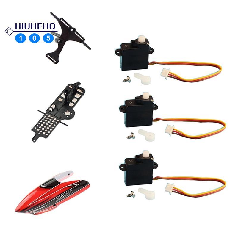 Hiuhfhq1061 ชุด XK K110 อัพเกรด K110S Canopy Servo กรอบหลักและแผ่นเซอร์โวสําหรับ XK K110 K110S RC เฮ