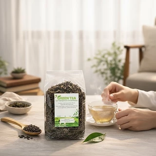 ใบชาเขียวอบแห้ง Dried Green Tea