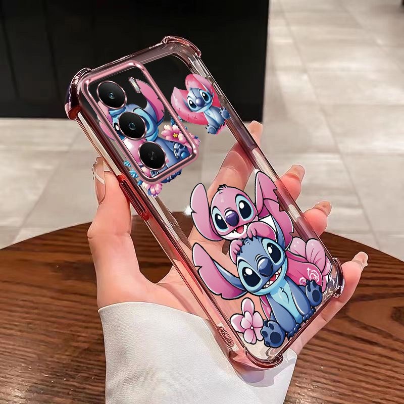 Realme C75 C75x C65 C71 เคสโทรศัพท์คู่ Air Cushion Protection เคสใส