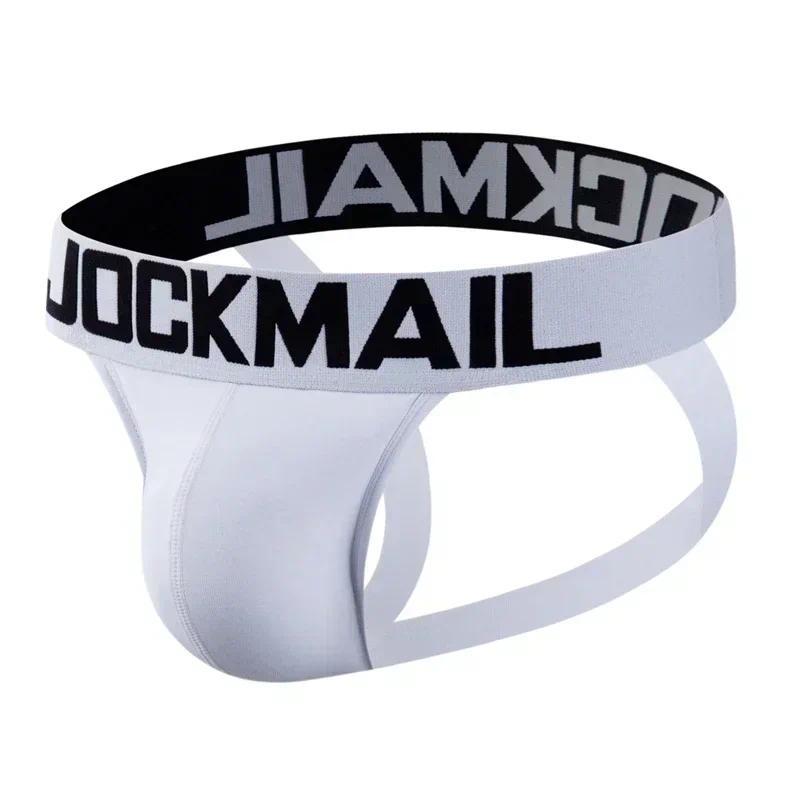 ผู้ชายกางเกงในเซ็กซี่ Jockstrap Pouch Cuecas Man กางเกงผ้าฝ้าย Thongs กางเกงตาข่าย